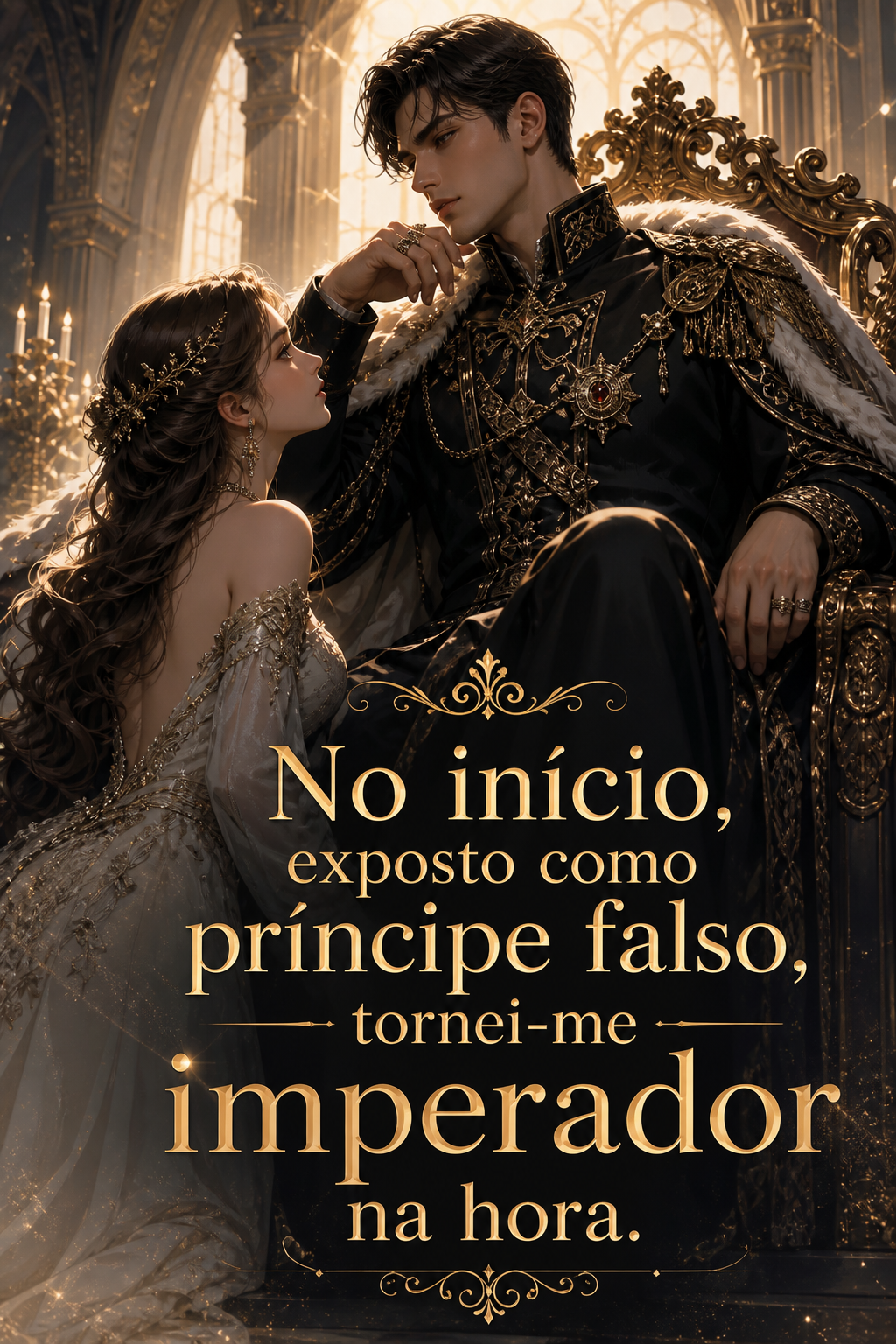 No início, exposto como príncipe falso, tornei-me imperador na hora.