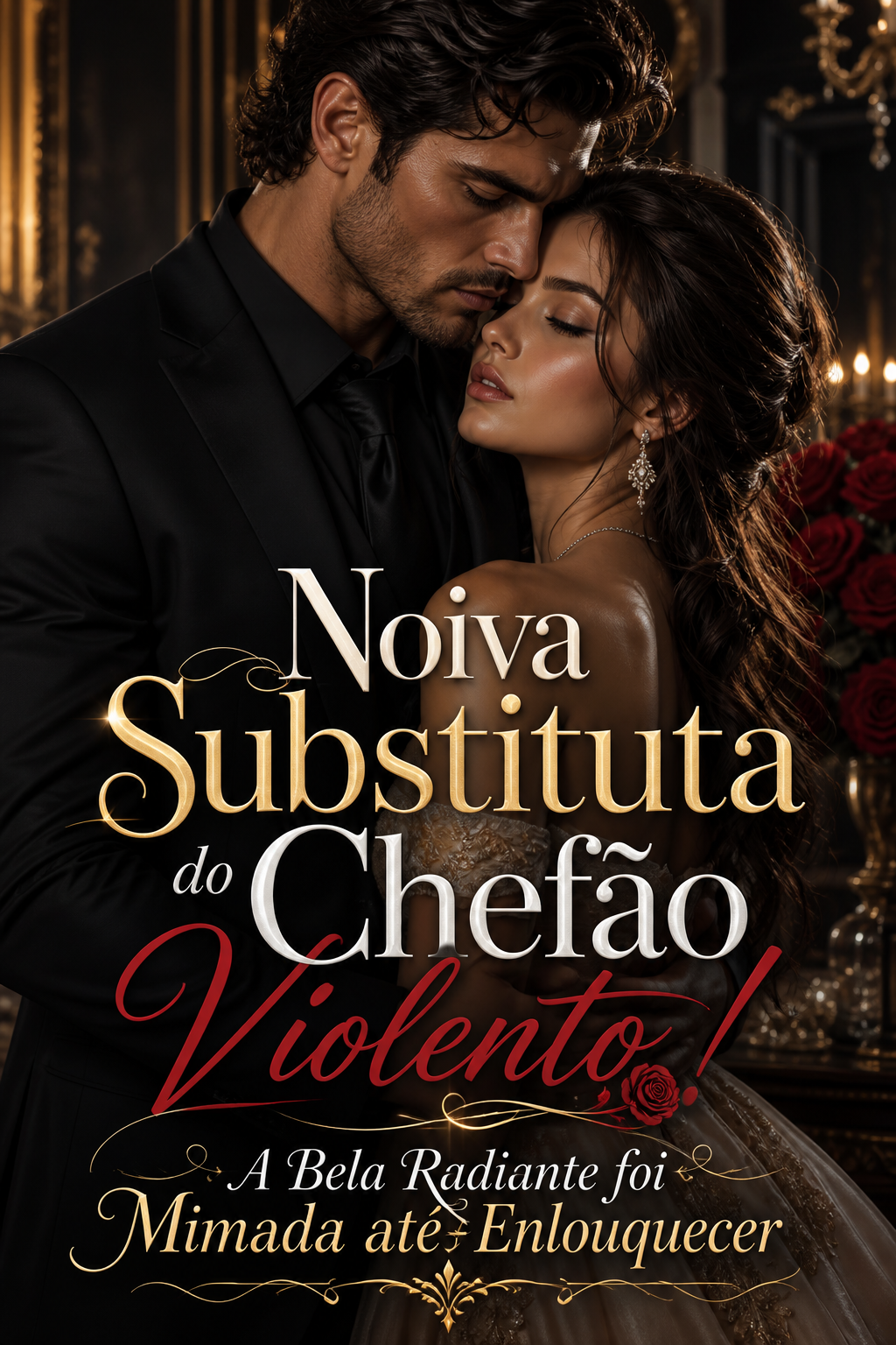 Noiva Substituta do Chefão Violento! A Bela Radiante foi Mimada até Enlouquecer