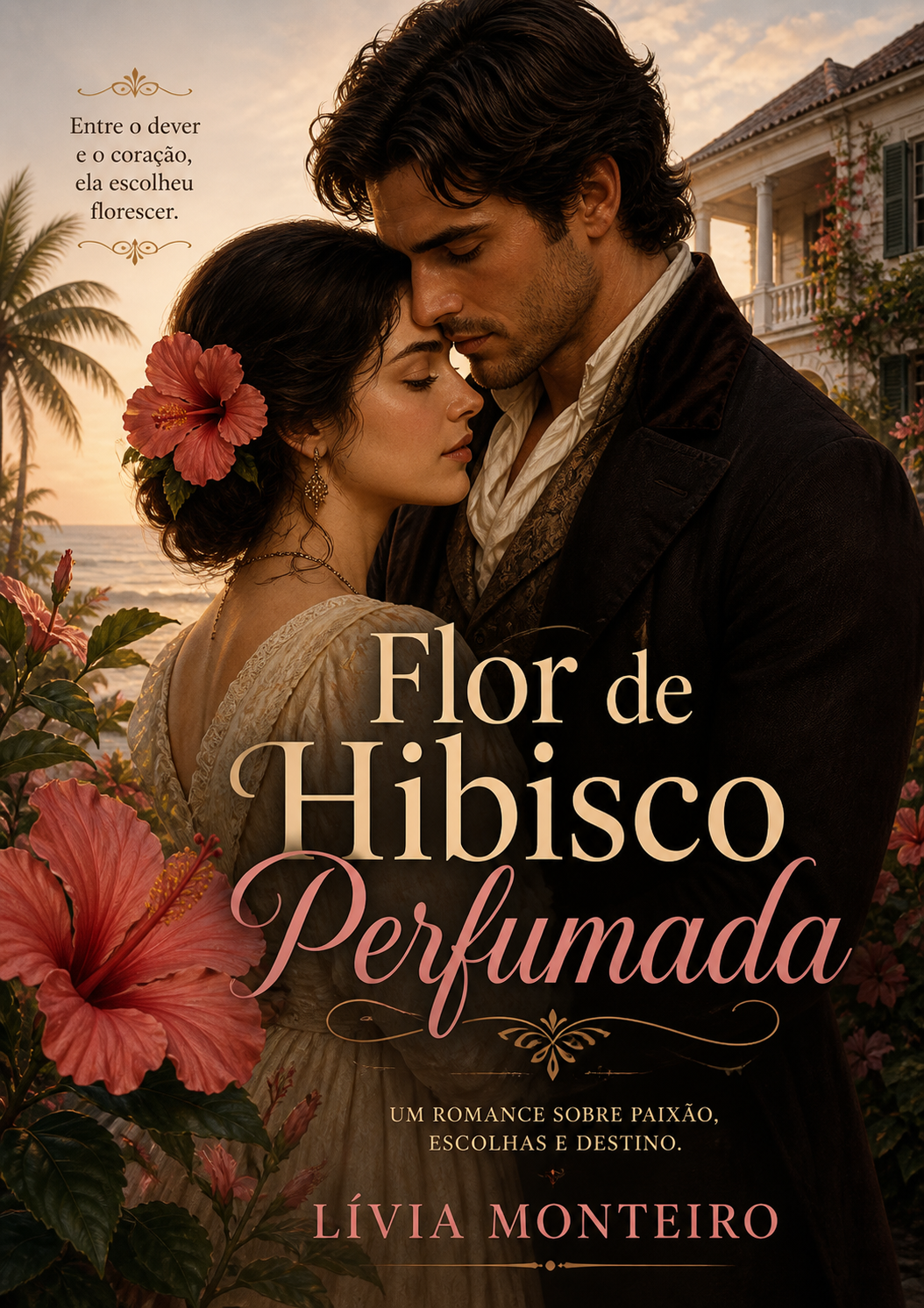 Flor de Hibisco Perfumada