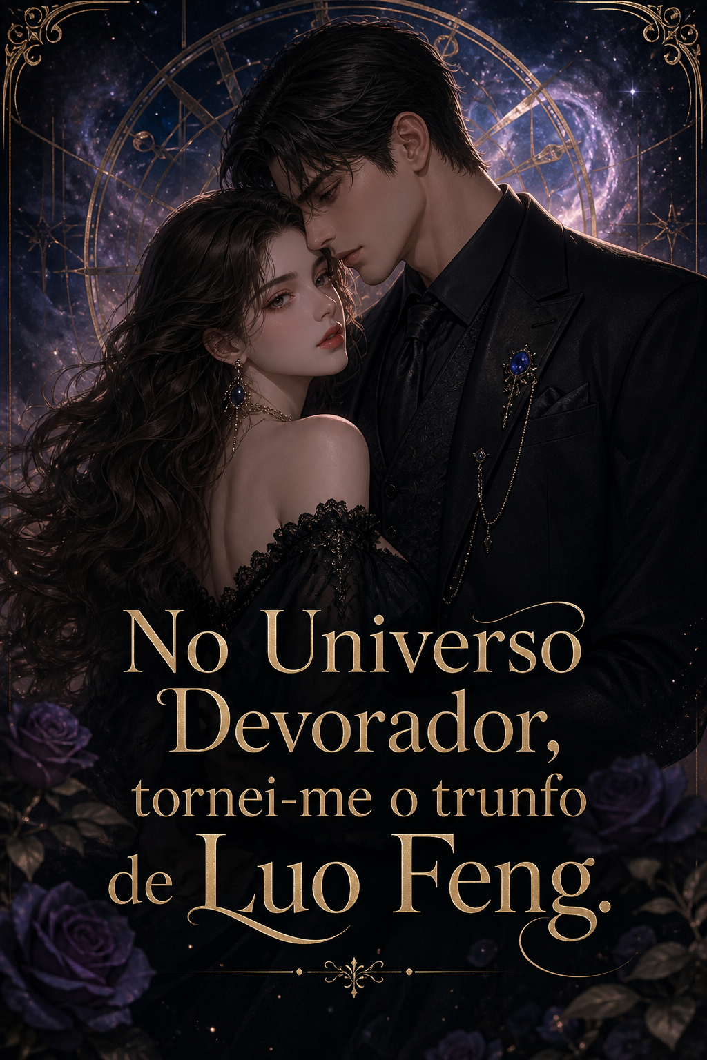 No Universo Devorador, tornei-me o trunfo de Luo Feng.